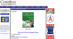 Desktop Screenshot of christianschoolproducts.com